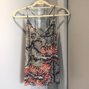 Silk Blouse with Paisley design